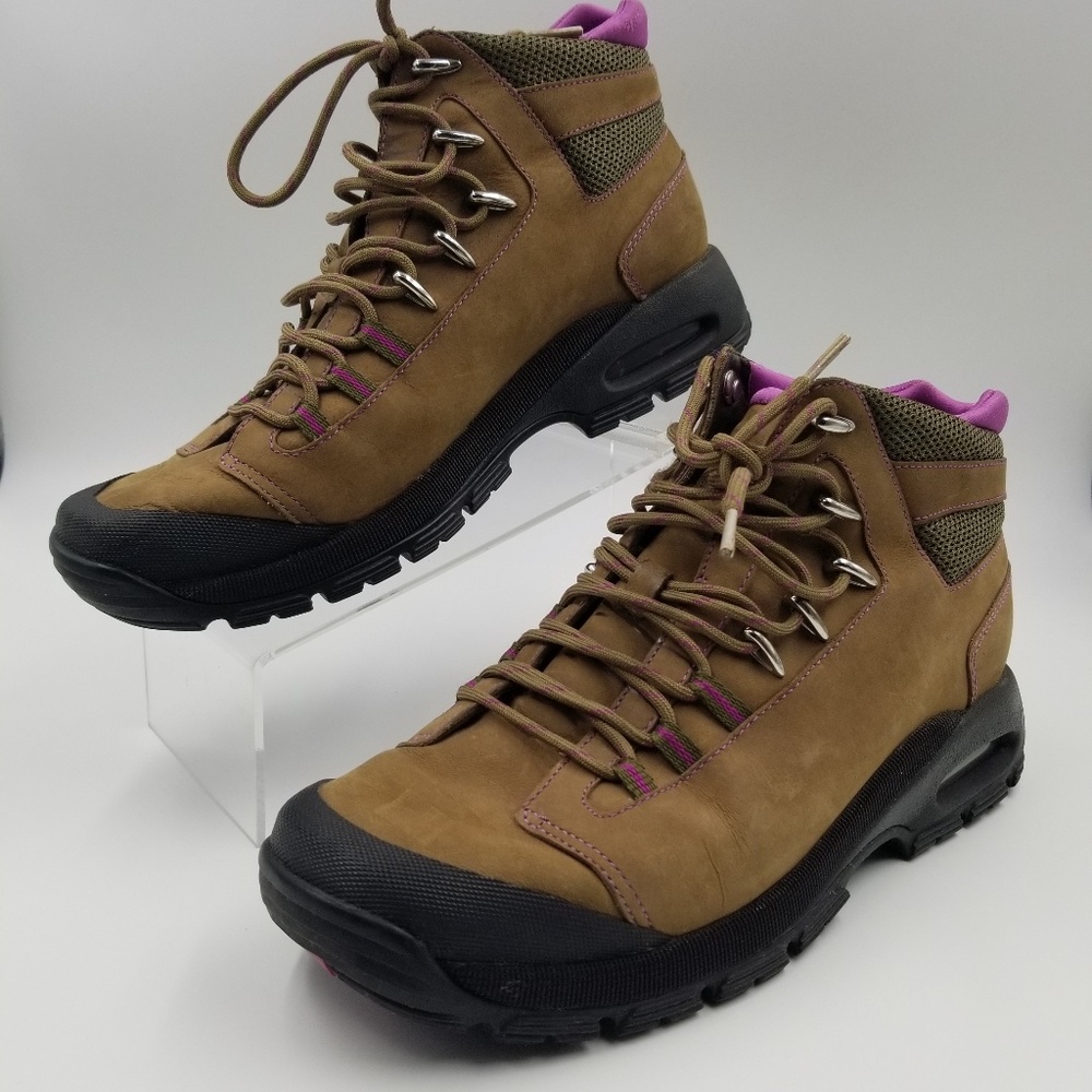 Cole Haan Air Women's Brown Nubuck Leather Lace-Up